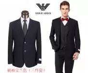 costume emporio armani hommes nouveau bleu saphir trois vtements